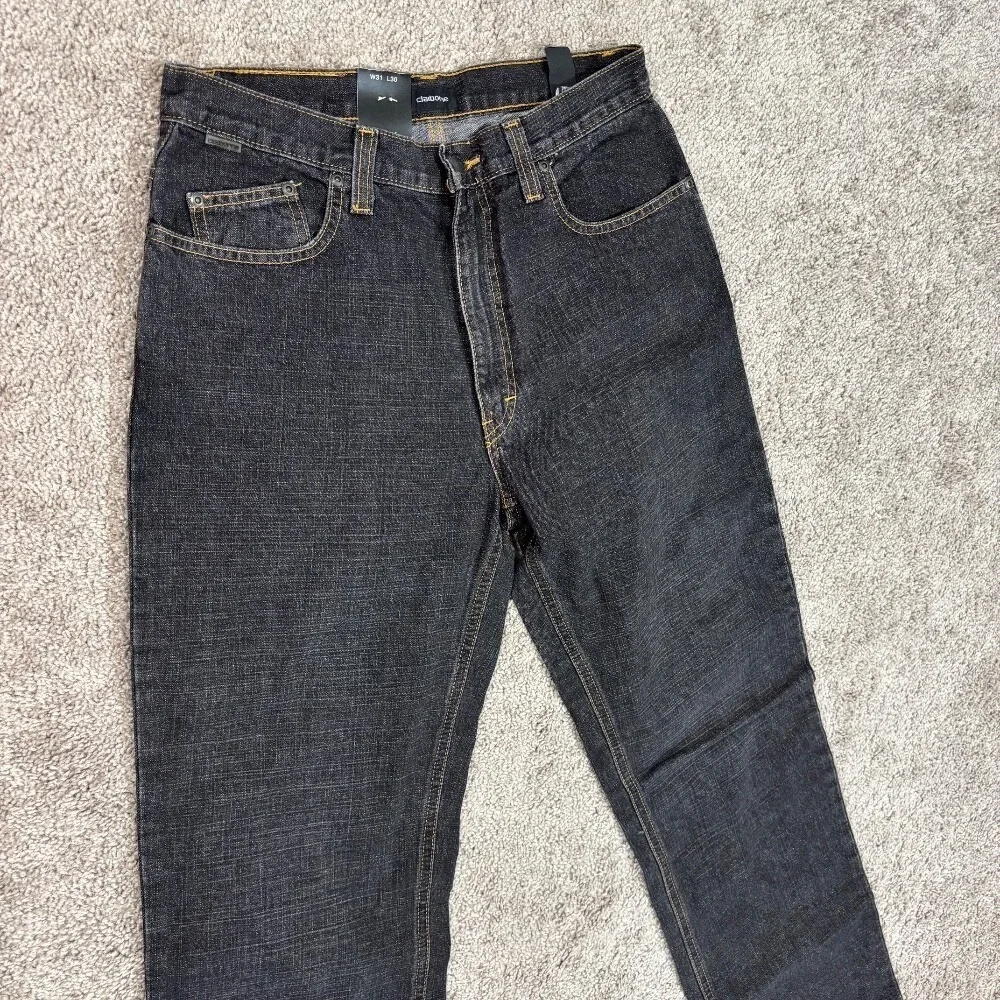 Claiborne Mens Straight Leg Jeans 31x30‎ Dark Wash Denim NWT